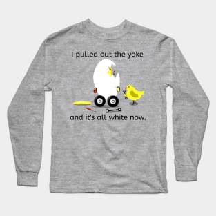 Funny Chicken Mechanic Long Sleeve T-Shirt